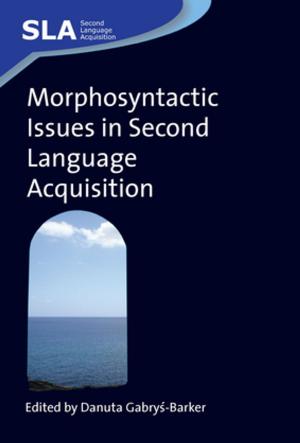 Cover of the book Morphosyntactic Issues in Second Language Acquisition by Sabrina Francesconi