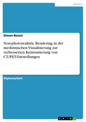 Cover of the book Non-photorealistic Rendering in der medizinischen Visualisierung zur verbesserten Kontrastierung von CT/PET-Darstellungen by Alisa Stütz