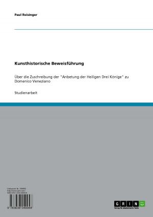 Cover of the book Kunsthistorische Beweisführung by Gerald Böke