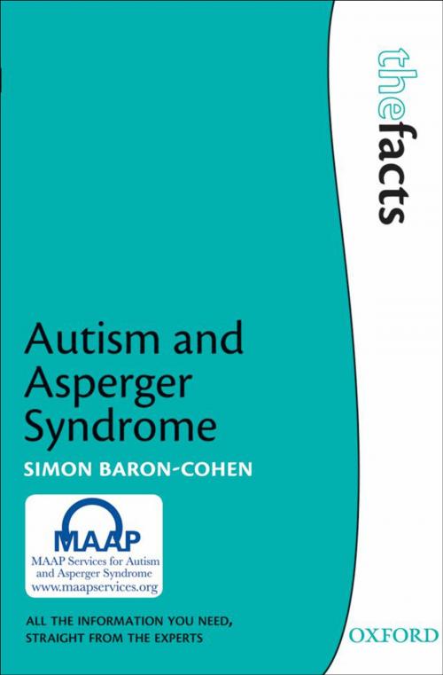 Cover of the book Autism and Asperger Syndrome by Simon Baron-Cohen, OUP Oxford