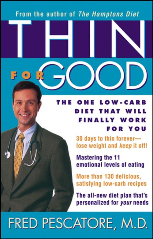 Cover of the book Thin for Good by Fred Pescatore, M.D., Turner Publishing Company