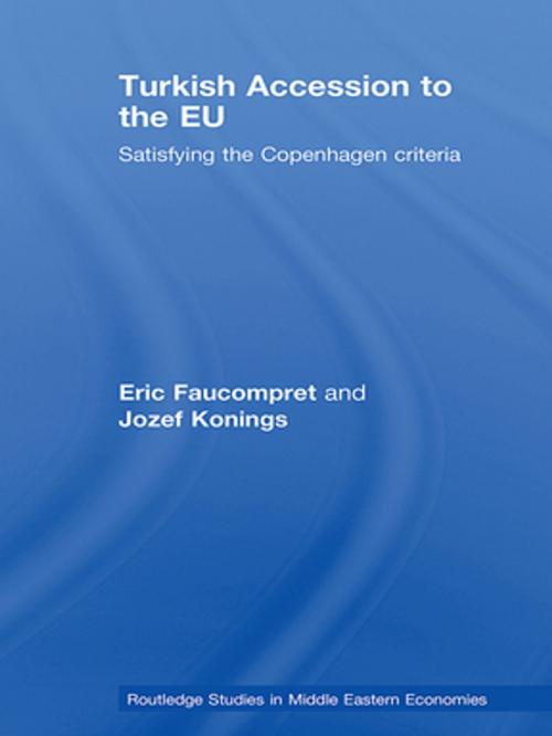 Cover of the book Turkish Accession to the EU by Eric Faucompret, Jozef Konings, Taylor and Francis