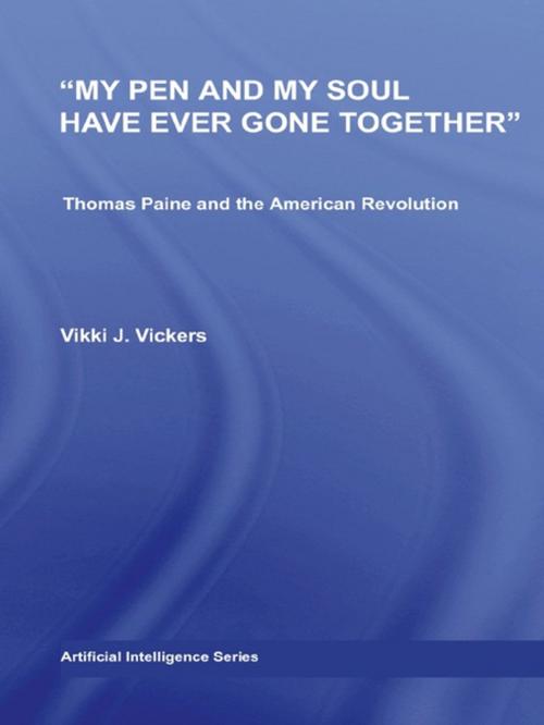 Cover of the book My Pen and My Soul Have Ever Gone Together by Vikki Vickers, Taylor and Francis