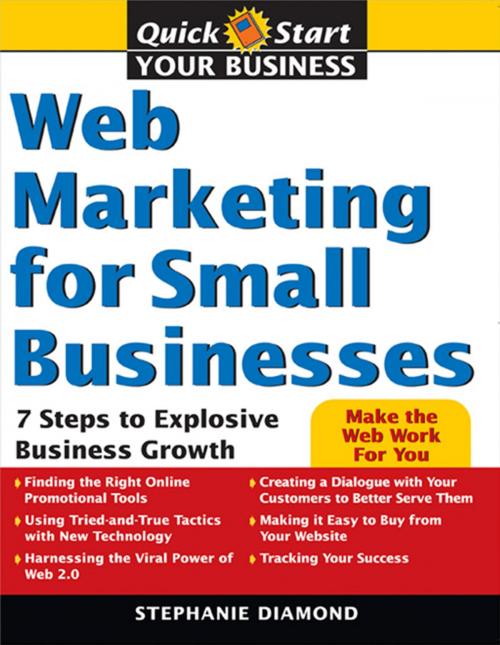 Cover of the book Web Marketing for Small Businesses by Stephanie Diamond, Sourcebooks