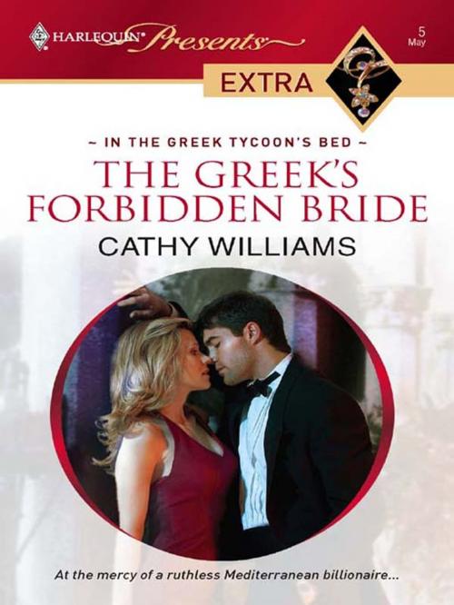 Cover of the book The Greek's Forbidden Bride by Cathy Williams, Harlequin