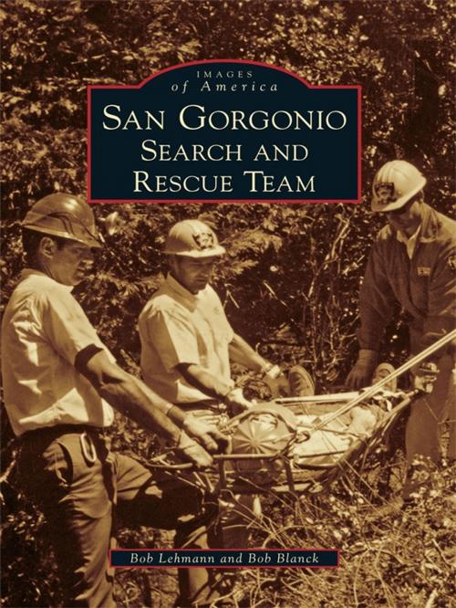 Cover of the book San Gorgonio Search and Rescue Team by Bob Blanck, Bob Lehmann, Arcadia Publishing Inc.