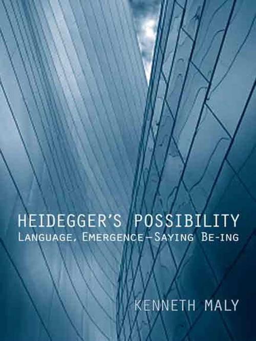 Cover of the book Heidegger's Possibility by Kenneth Maly, University of Toronto Press, Scholarly Publishing Division