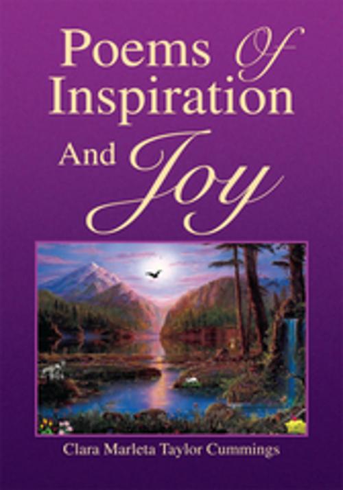 Cover of the book Poems of Inspiration and Joy by Clara Marleta Taylor Cummings, Xlibris US