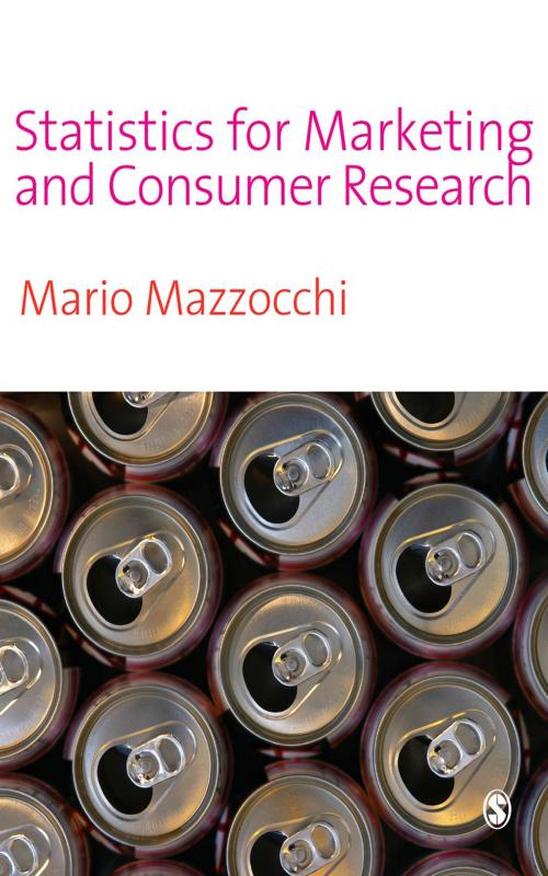 Cover of the book Statistics for Marketing and Consumer Research by Mario Mazzocchi, SAGE Publications