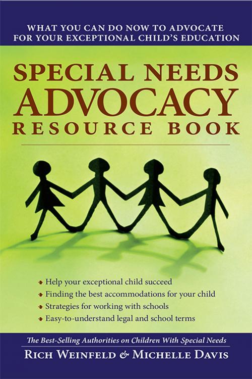 Cover of the book Special Needs Advocacy Resource Book by Rich Weinfeld, Michelle Davis, Sourcebooks