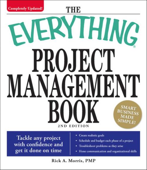 Cover of the book The Everything Project Management Book by Rick A Morris, Adams Media