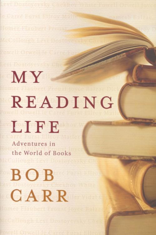 Cover of the book My Reading Life by Bob Carr, Penguin Random House Australia