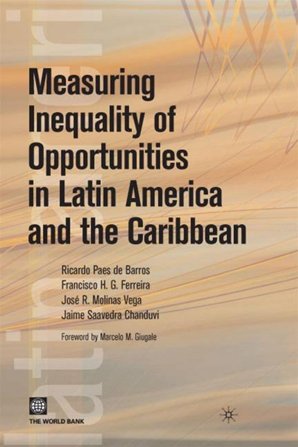 Big bigCover of Measuring Inequality Of Opportunities In Latin America And The Caribbean