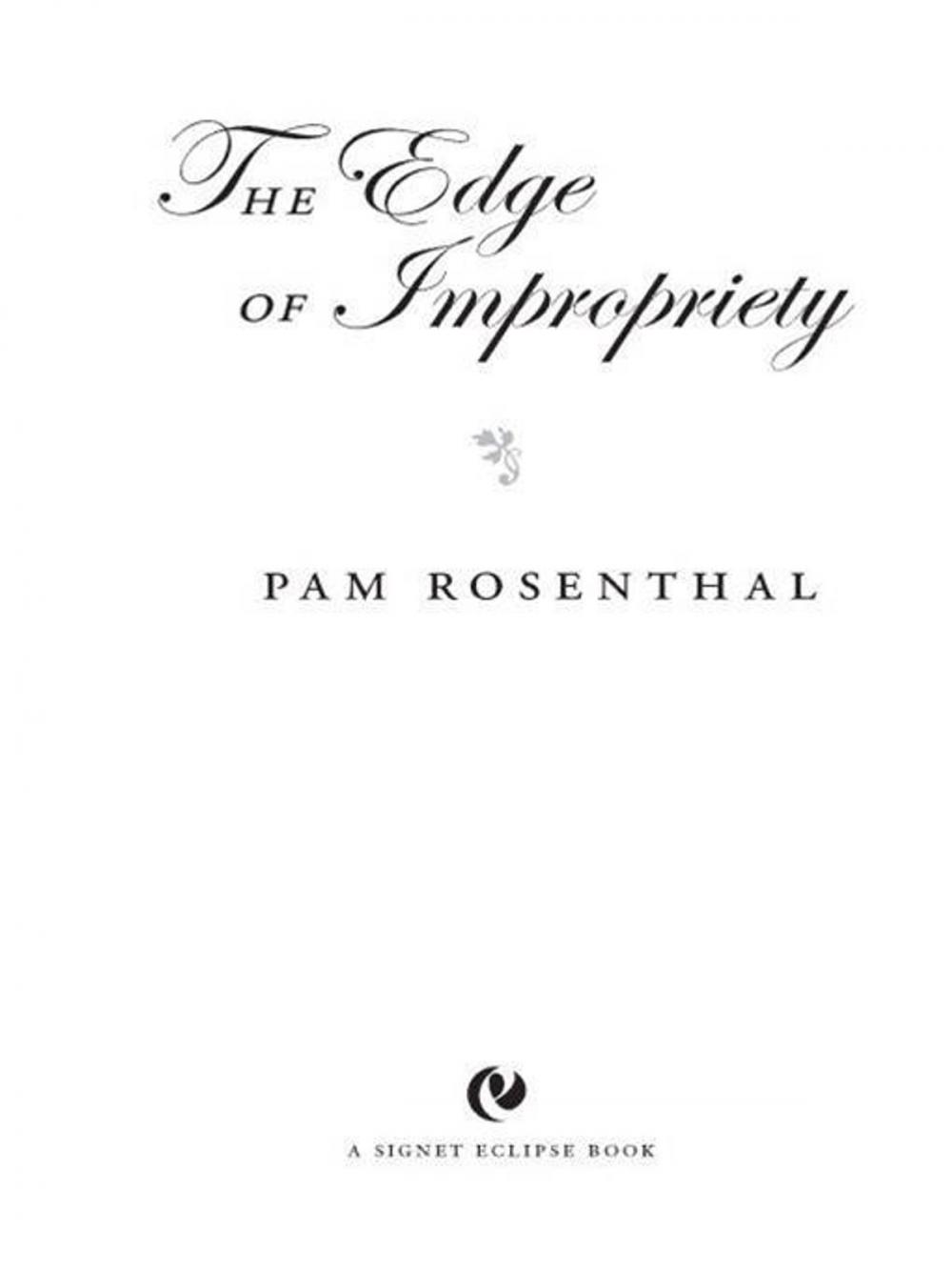 Big bigCover of The Edge of Impropriety