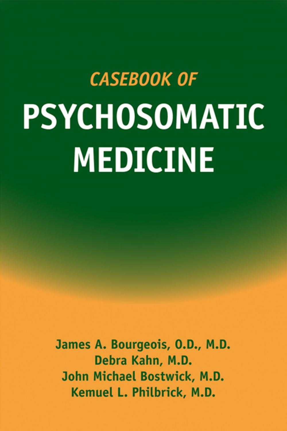 Big bigCover of Casebook of Psychosomatic Medicine