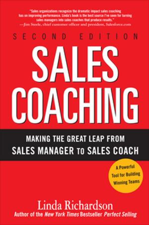 Cover of the book Sales Coaching: Making the Great Leap from Sales Manager to Sales Coach by Edward G. Muzio