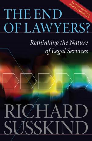 Cover of the book The End of Lawyers?: Rethinking the nature of legal services by 