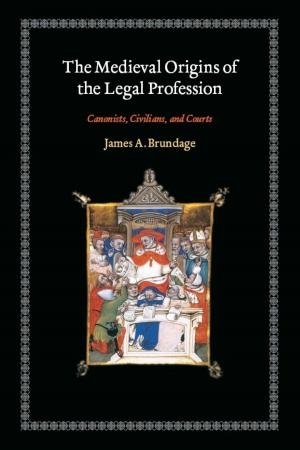 Cover of the book The Medieval Origins of the Legal Profession by John M. Kinder