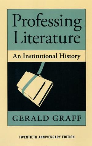 Book cover of Professing Literature