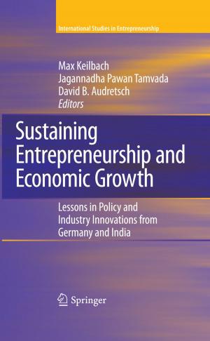 Cover of the book Sustaining Entrepreneurship and Economic Growth by Liza Gold, Daniel W. Shuman