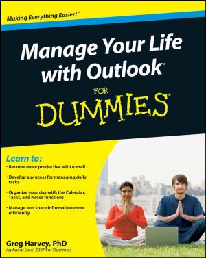 Book cover of Manage Your Life with Outlook For Dummies