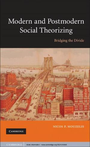 Cover of the book Modern and Postmodern Social Theorizing by Bowon Kim