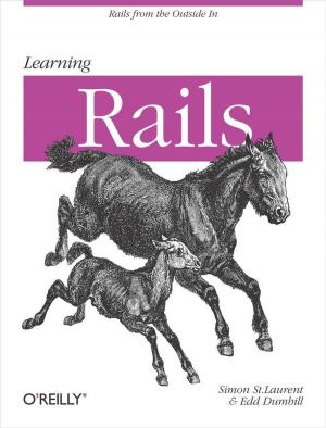 Cover of the book Learning Rails by Robert Simmons Jr