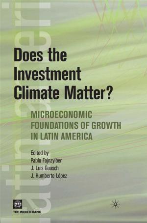 Book cover of Does The Investment Climate Matter?: Microeconomic Foundations Of Growth In Latin America