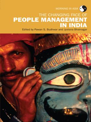 Cover of the book The Changing Face of People Management in India by David E. Boeyink, Sandra L. Borden