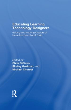 Cover of the book Educating Learning Technology Designers by Thomas C Mawhinney