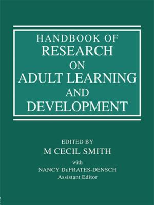 bigCover of the book Handbook of Research on Adult Learning and Development by 