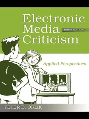 Cover of the book Electronic Media Criticism by Peter Bell, Gregory Zaric