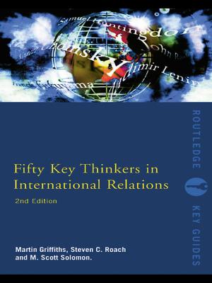 Cover of the book Fifty Key Thinkers in International Relations by Cristina Gabriela Badescu