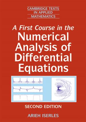 Book cover of A First Course in the Numerical Analysis of Differential Equations