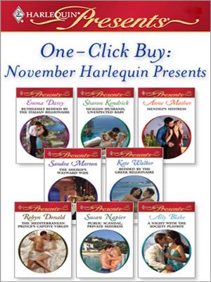 Cover of the book One-Click Buy: November Harlequin Presents by Nina Kelly