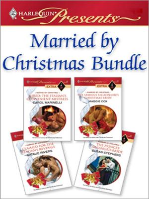 Book cover of Married by Christmas Bundle