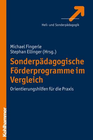 Cover of the book Sonderpädagogische Förderprogramme im Vergleich by Johannes Schiebener, Matthias Brand, Bernd Leplow, Maria von Salisch