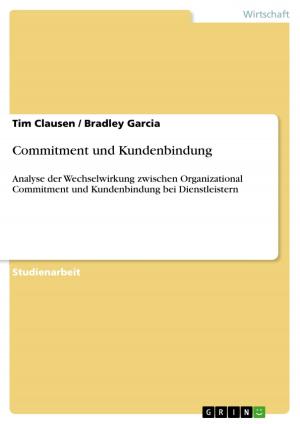 Cover of the book Commitment und Kundenbindung by Jonas Weinmann