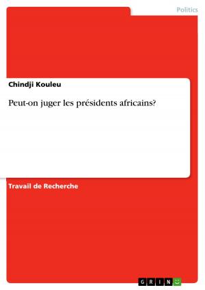 Cover of the book Peut-on juger les présidents africains? by 財大出版社, 韋繁