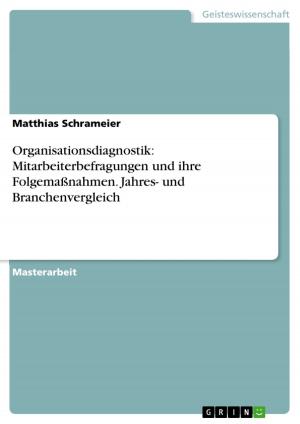Cover of the book Organisationsdiagnostik: Mitarbeiterbefragungen und ihre Folgemaßnahmen. Jahres- und Branchenvergleich by Anonym