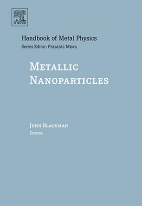 Cover of the book Metallic Nanoparticles by John Blackman, Elsevier Science