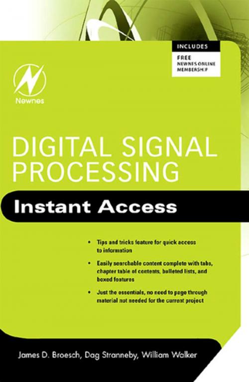 Cover of the book Digital Signal Processing: Instant Access by James D. Broesch, Elsevier Science