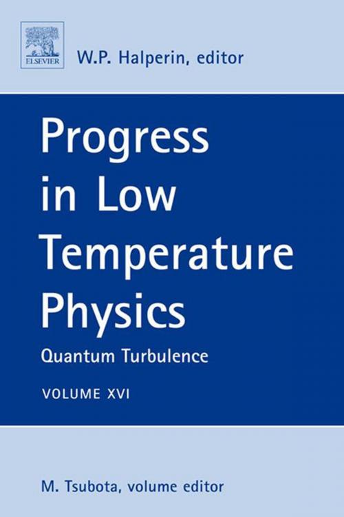 Cover of the book Progress in Low Temperature Physics by Makoto Tsubota, Elsevier Science