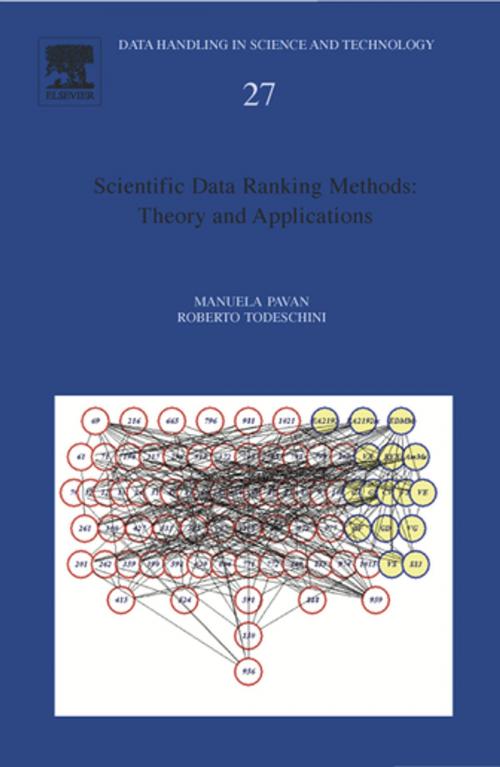 Cover of the book Scientific Data Ranking Methods by Manuela Pavan, Roberto Todeschini, Elsevier Science