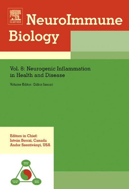Cover of the book Neurogenic Inflammation in Health and Disease by Gabor Jancso, Elsevier Science