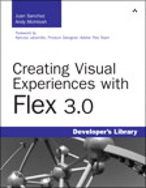 Cover of the book Creating Visual Experiences with Flex 3.0 by Juan Sanchez, Andy McIntosh, Pearson Education