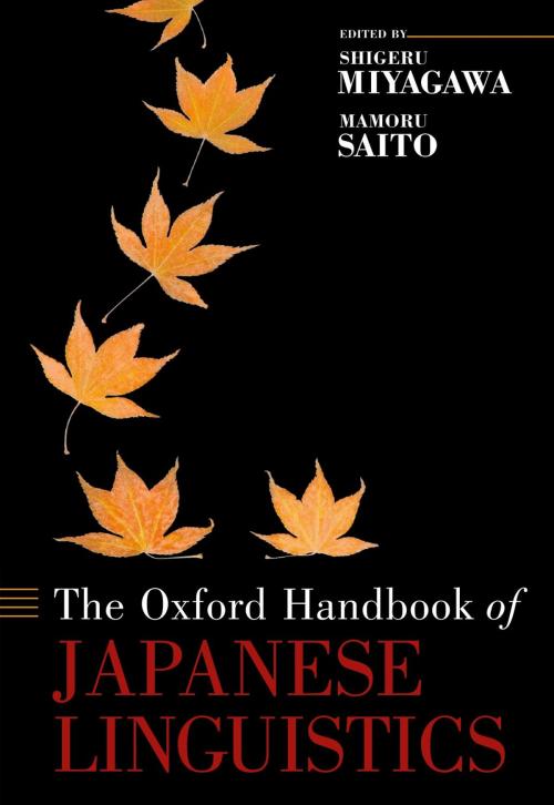 Cover of the book The Oxford Handbook of Japanese Linguistics by , Oxford University Press