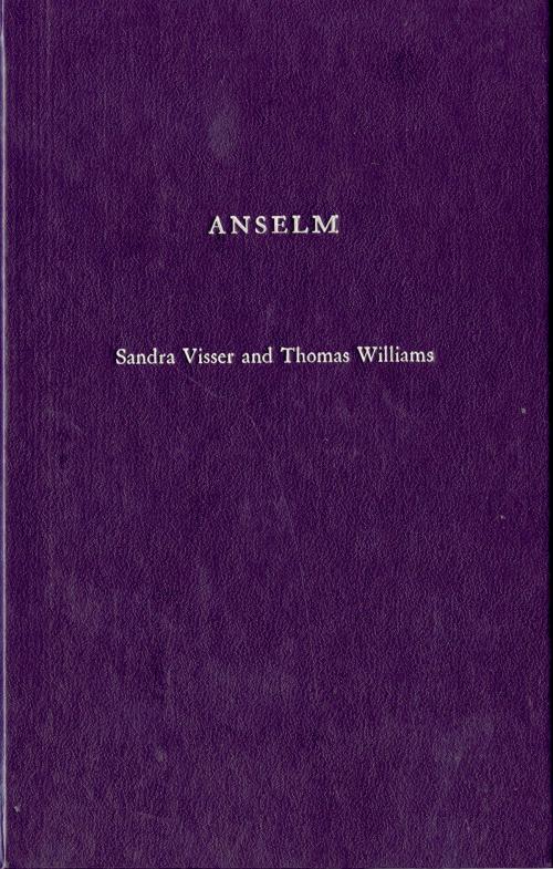 Cover of the book Anselm by Sandra Visser, Thomas Williams, Oxford University Press