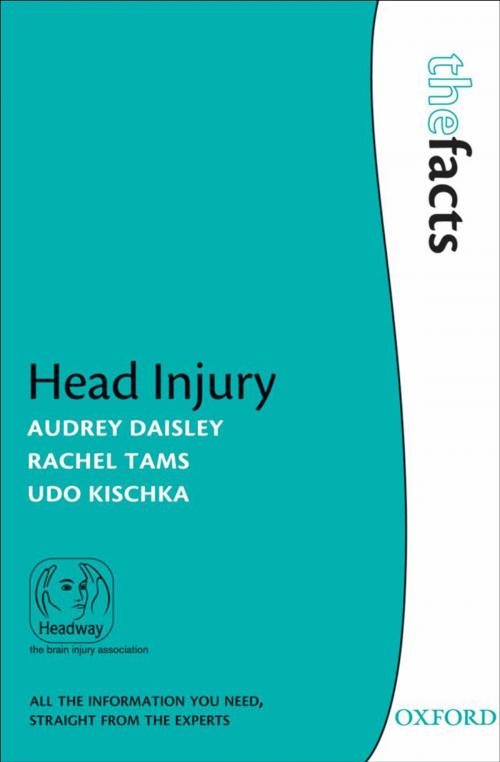 Cover of the book Head Injury by Audrey Daisley, Rachel Tams, Udo Kischka, OUP Oxford