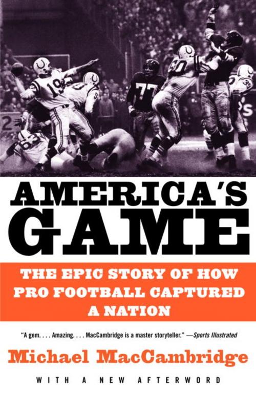 Cover of the book America's Game by Michael MacCambridge, Knopf Doubleday Publishing Group